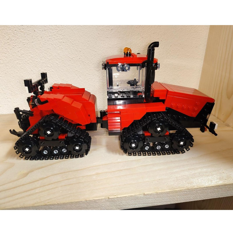 Urban Farming Model - MOC-260750 ฟาร์มในเมือง รถแทรกเตอร์ไถพรวนดิน โมเดลบล็อกตัวต่อ 793 ชิ้น