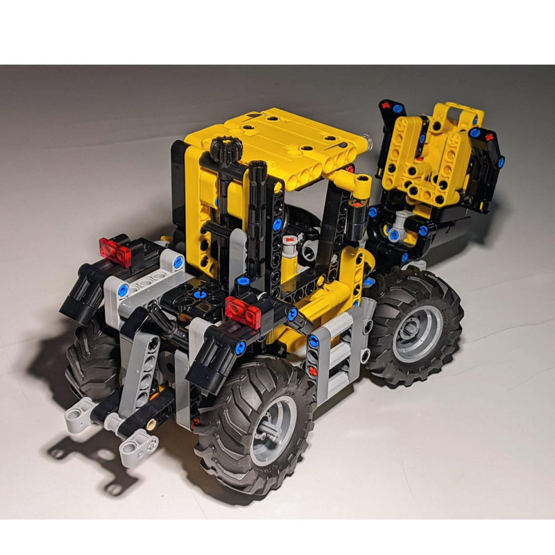 Urban Farming Model - MOC-87483 ฟาร์มเกษตรในเมือง ชุดตัวต่อรถแทรกเตอร์สีเหลืองใหม่ 553 ชิ้น ของเล่นวันเกิดสำหรับเด็กผู้ชายและเด็ก