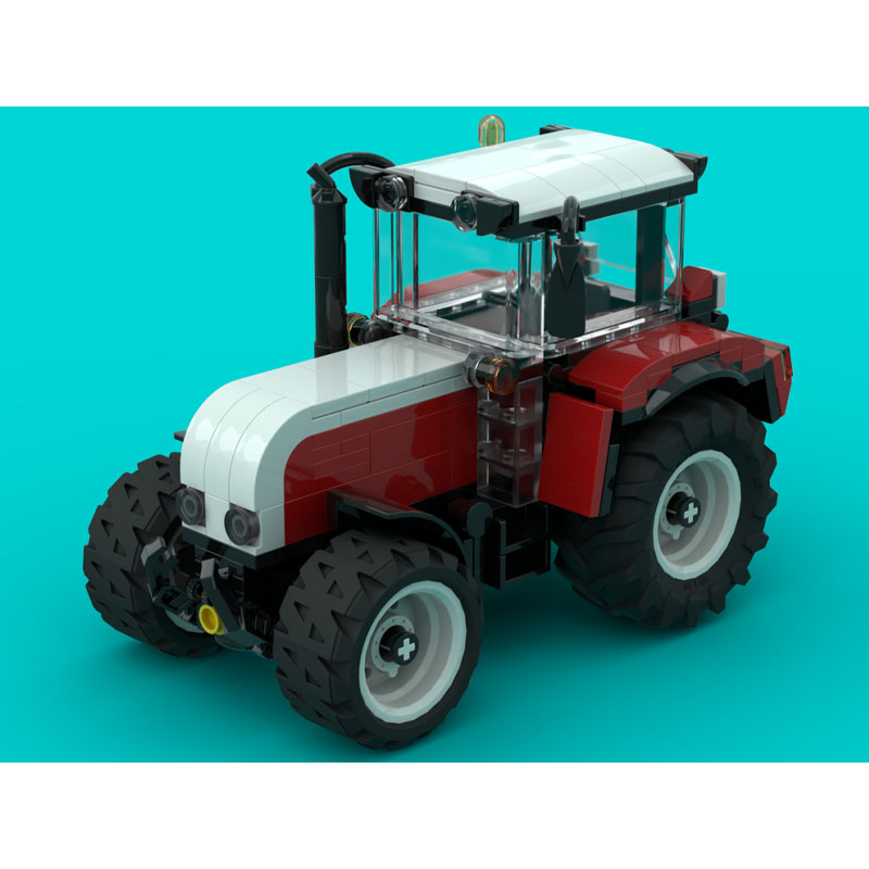 Urban Farming Model - MOC-256353 ฟาร์มในเมืองรถแทรกเตอร์การเกษตรบล็อกตัวต่อรุ่น MOC สร้างสรรค์เด็กชายเด็กวันเกิดของขวัญของเล่นคริสต์มาส