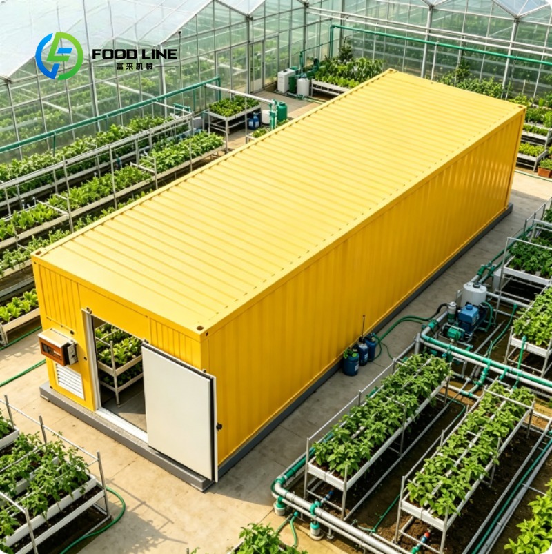 Urban Farming System - ระบบปลูกพืชอัตโนมัติแบบโมดูลาร์ในตู้คอนเทนเนอร์ สำหรับการทำฟาร์มแนวตั้งในเมืองและการเกษตรในร่ม