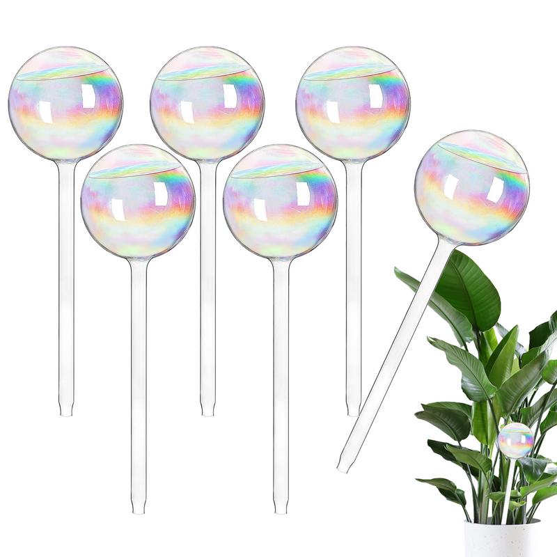 Urban Farming System - รดน้ําต้นไม้อัตโนมัติหลอดไฟ Rainbow Gradient สีแก้วรดน้ําหลอดไฟอัตโนมัติ Clear Self