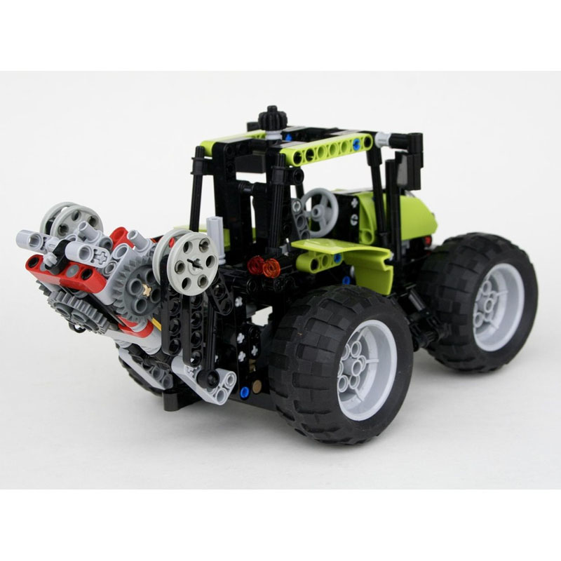 Urban Farming Model - MOC-4933 ยูราบัน ฟาร์ม อะกริคัลเจอร์เรล แทรคเตอร์ บล็อกตัวต่อ