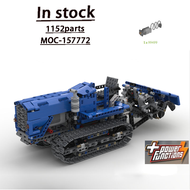 MOC-157772 รถแทรกเตอร์ตีนตะขาบ - Urban Farming Model บทวิจารณ์และราคา